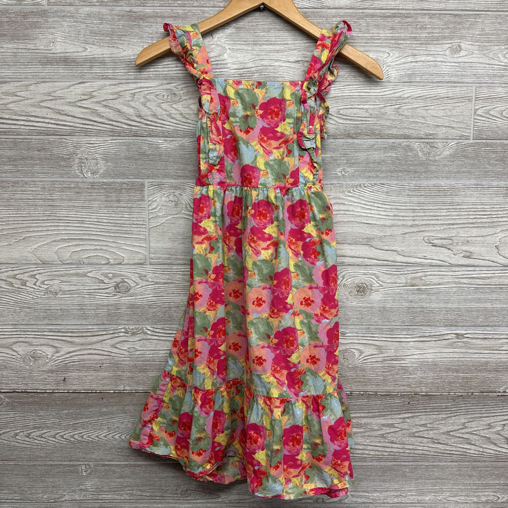Flutter Strap Dress Flowers 7-8