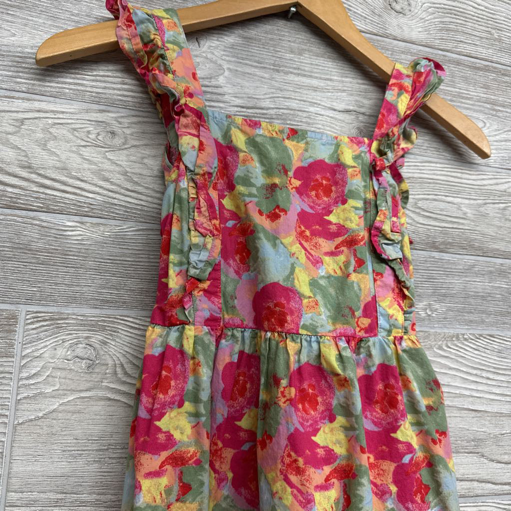 Flutter Strap Dress Flowers 7-8