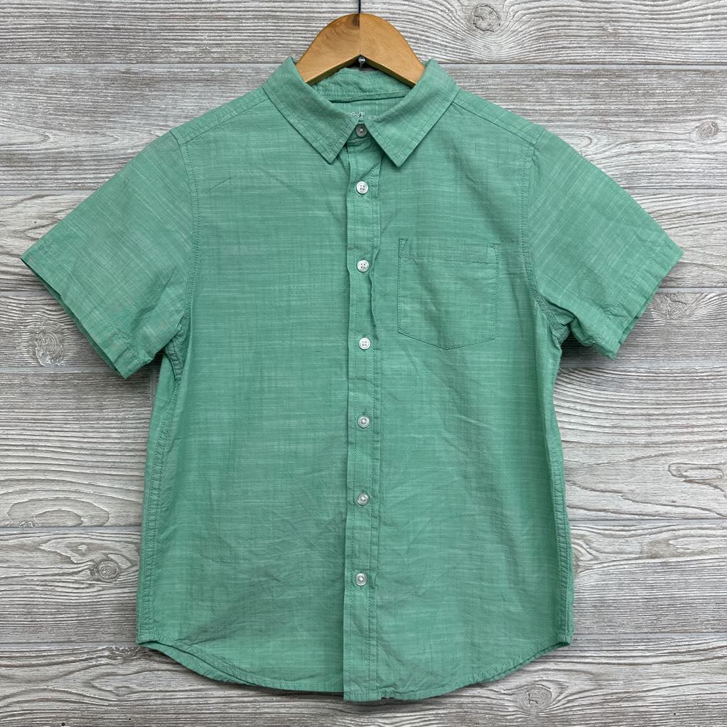 Button Up Shirt Chest Pocket 10-12