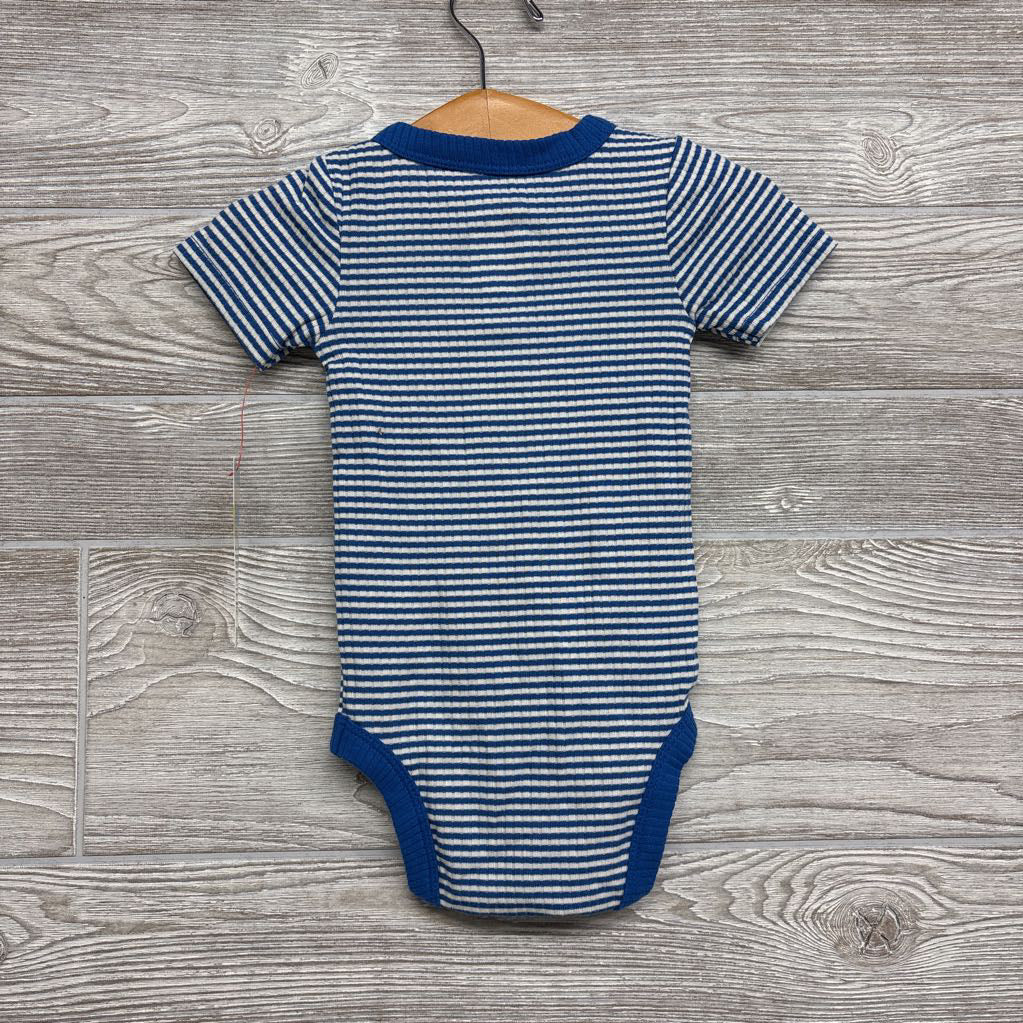 NEW Henley Bodysuit Stripes 6-9M