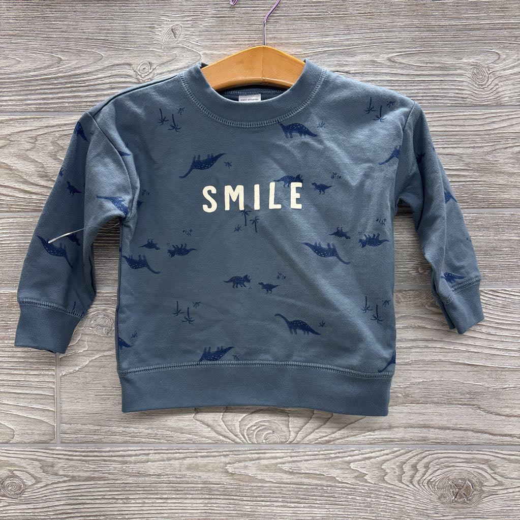 NEW Crewneck Dinosaurs Smile 12M