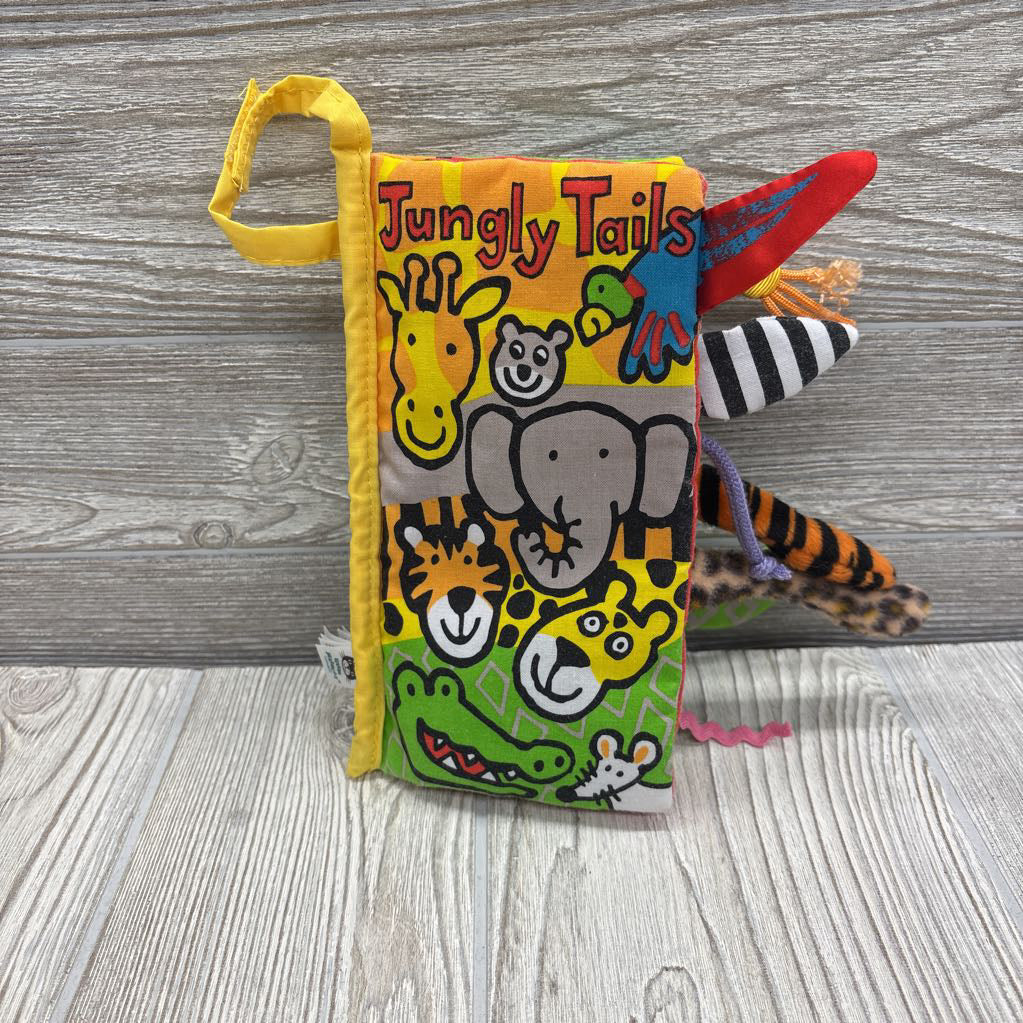 Crinkle Cloth Book Jungly Tails
