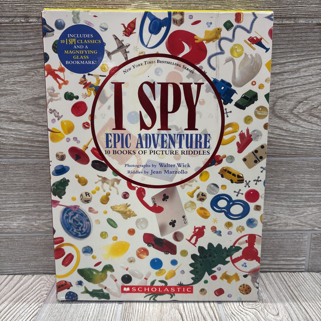 I Spy - 10 Books Of Picture Riddles