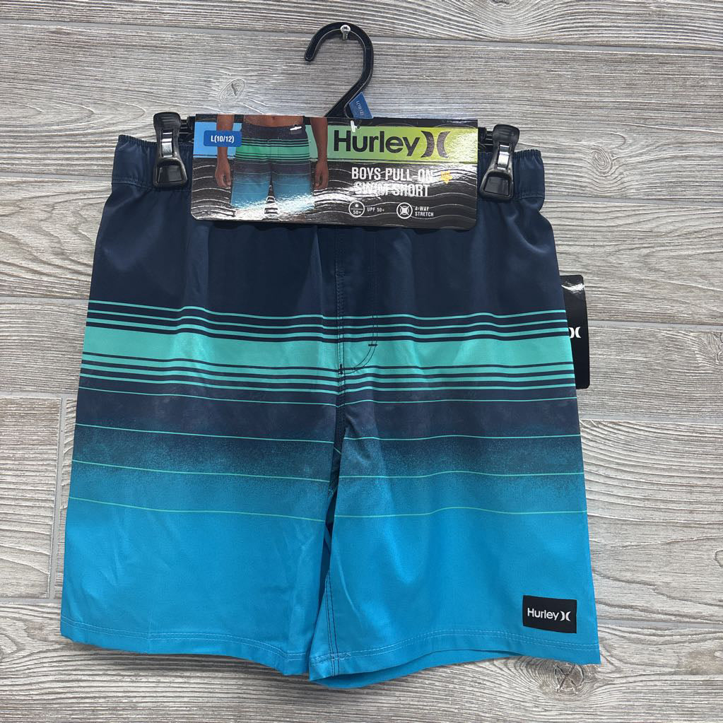 NEW Swim Trunks Sripes 10-12