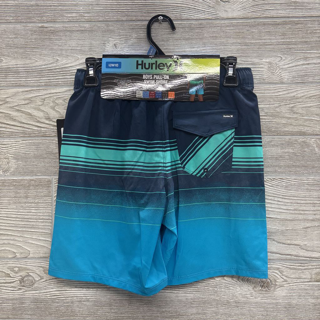NEW Swim Trunks Sripes 10-12