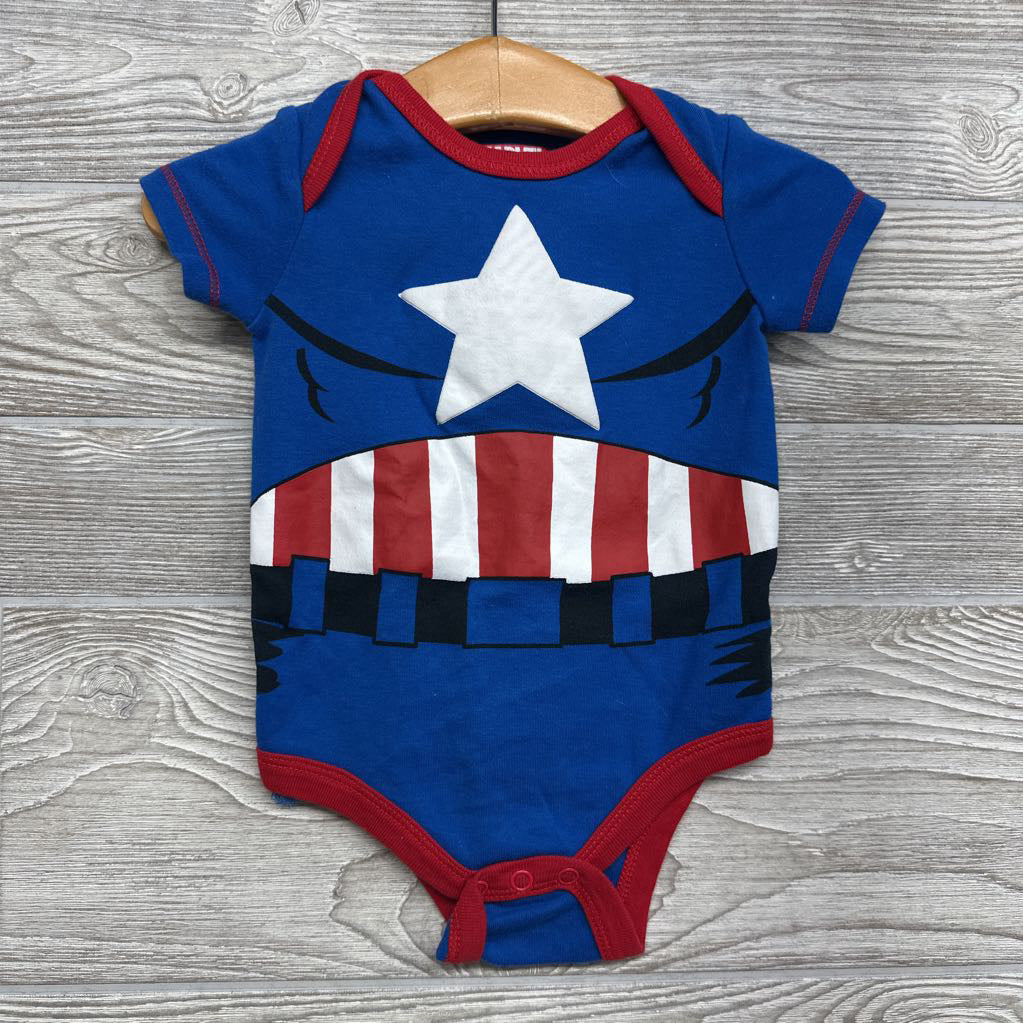Bodysuit Captain America 3-6M
