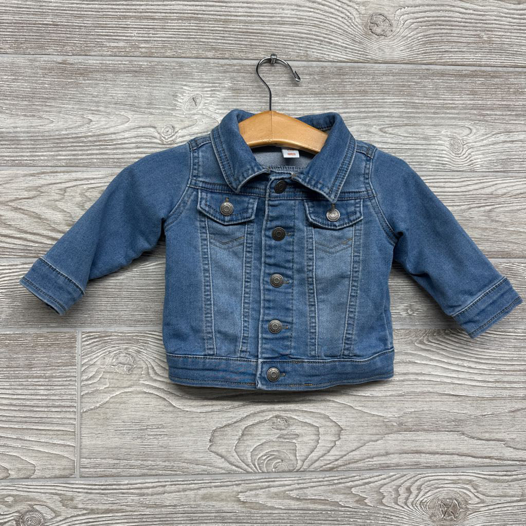 Knit Denim Jacket 6-9M
