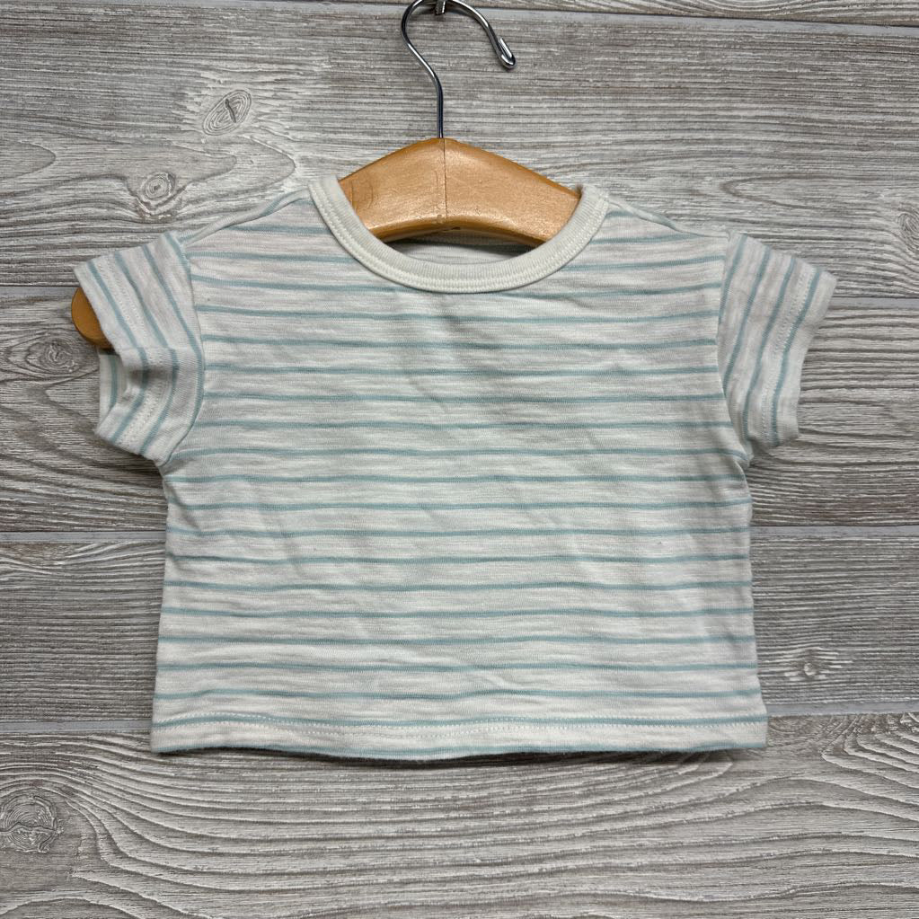 Overalls Rabbit & Striped Shirt 0-3M