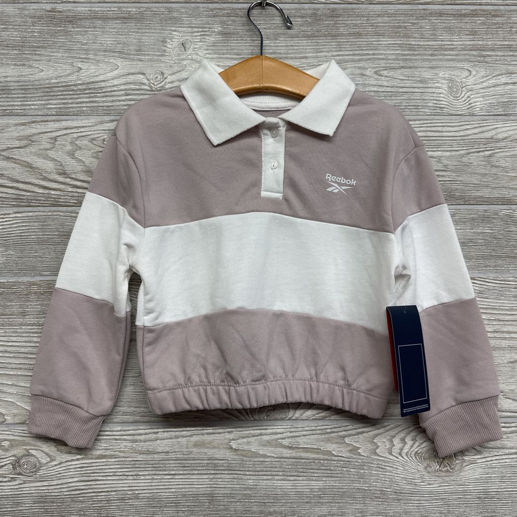 NEW Polo French Terry Shirt Stripes 3t