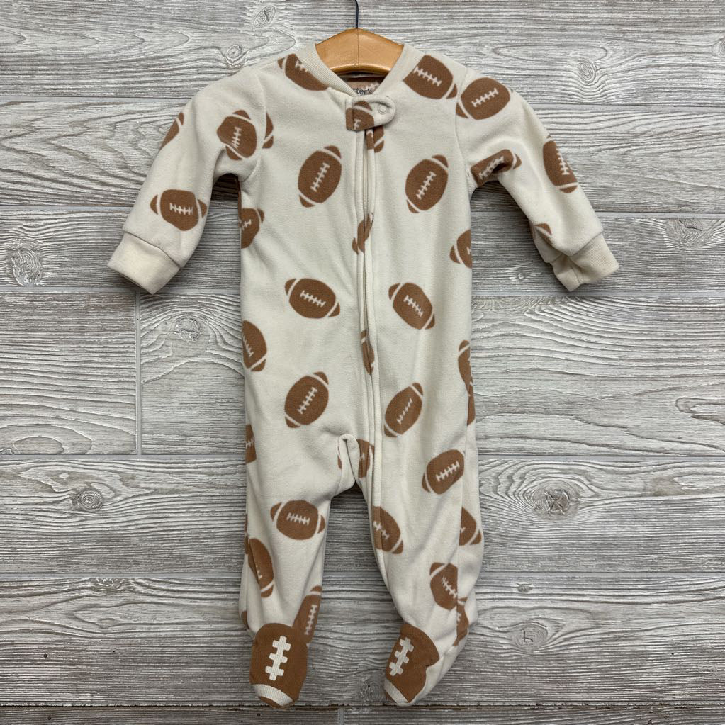 Blanket Sleeper Footballs 3-6M