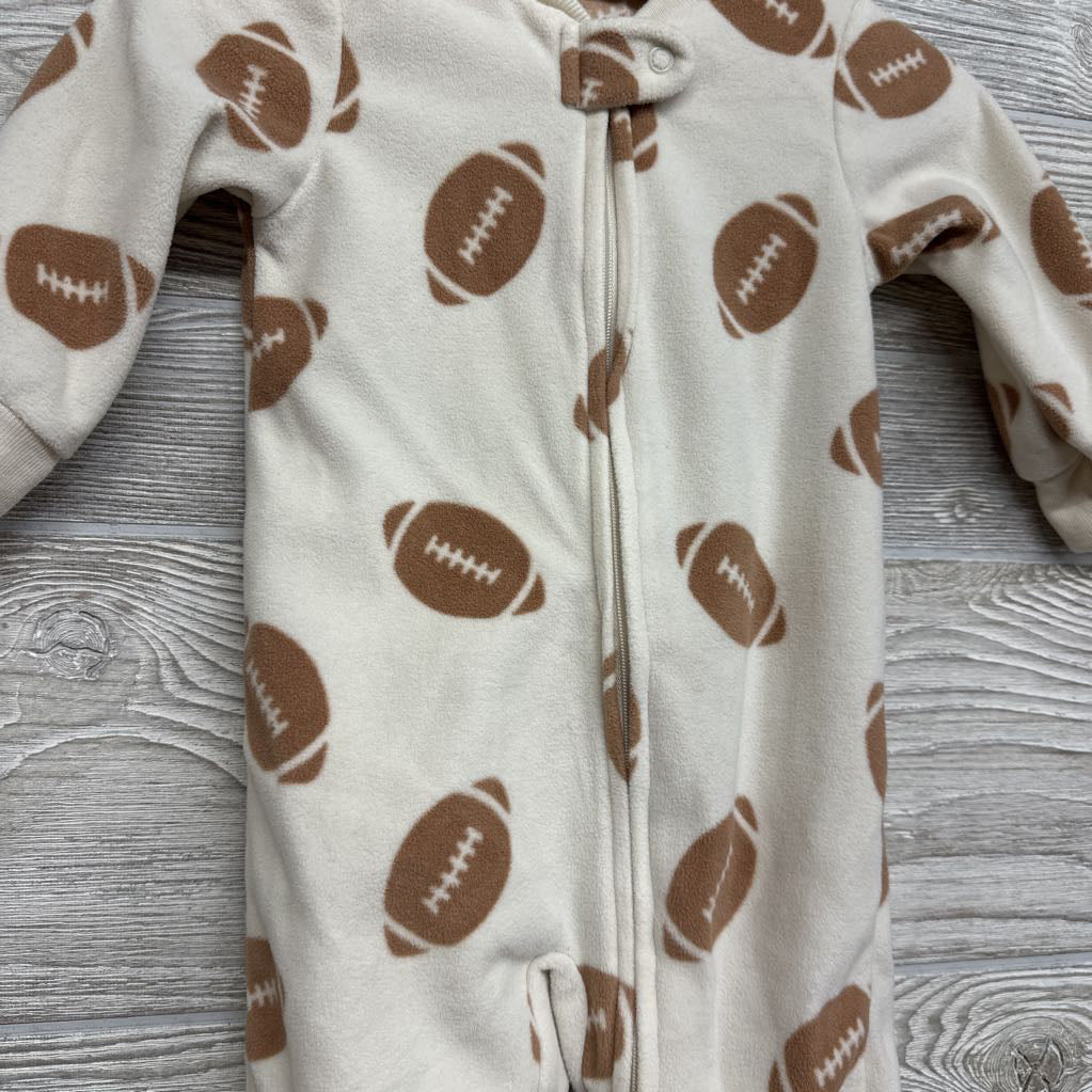 Blanket Sleeper Footballs 3-6M