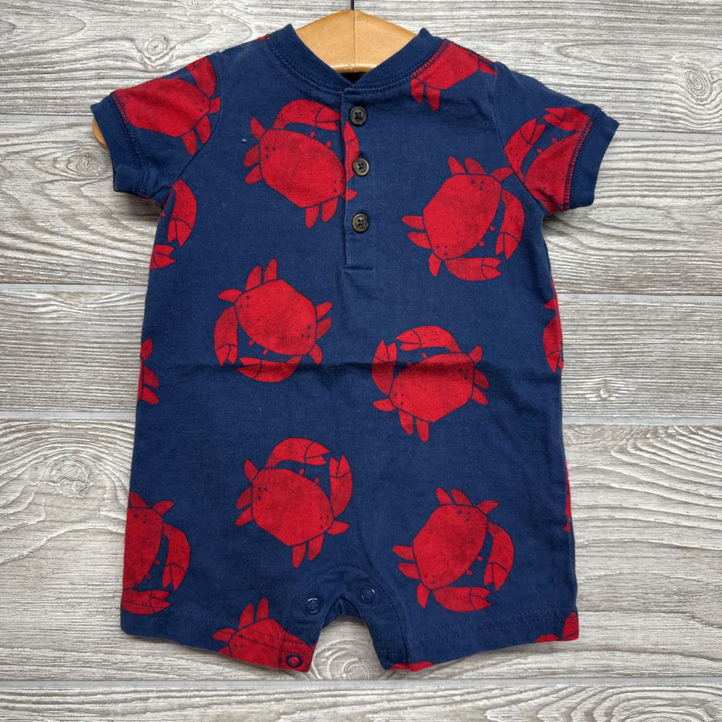 Shorty Romper Crabs 3M