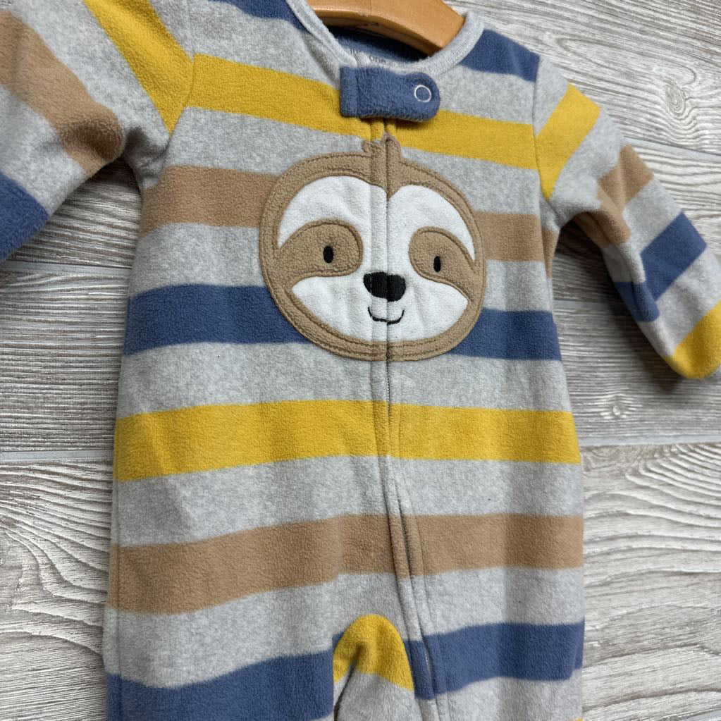 Blanket Sleeper Stripes Sloth 3M