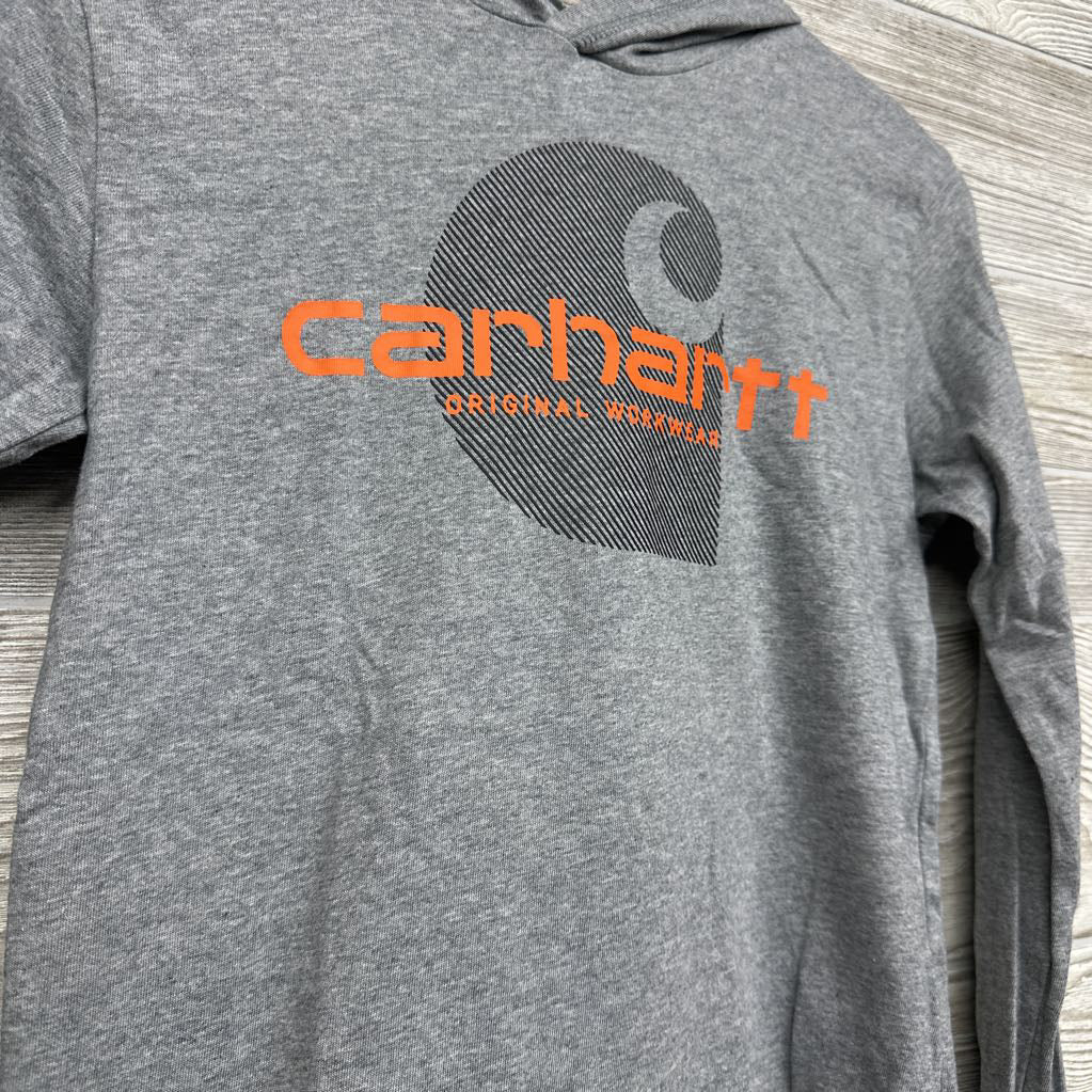LS Shirt W/ Hood Logo 10-12