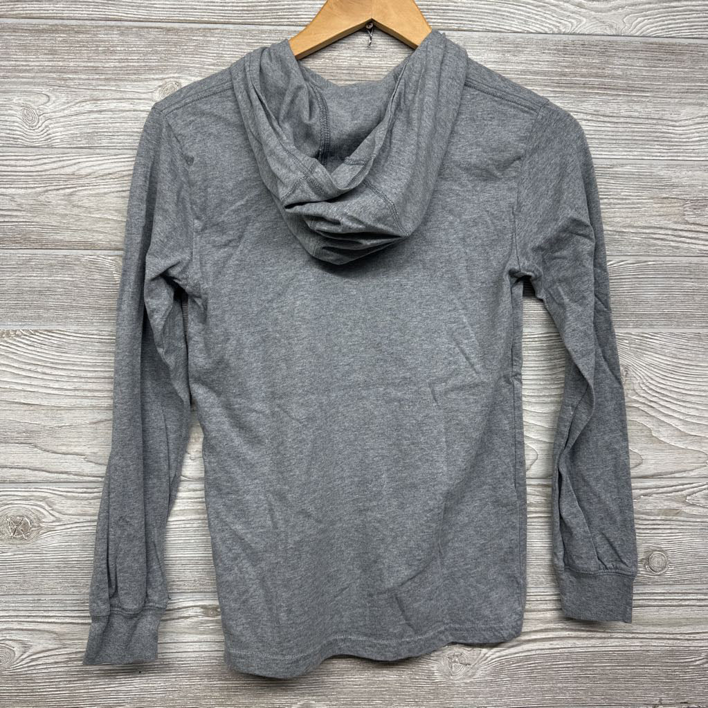 LS Shirt W/ Hood Logo 10-12