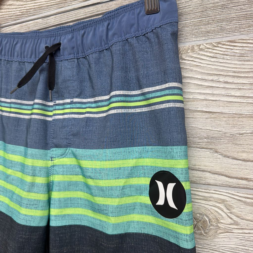 Swim Trunks Stripes 10-12