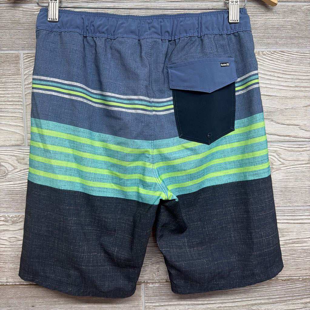 Swim Trunks Stripes 10-12