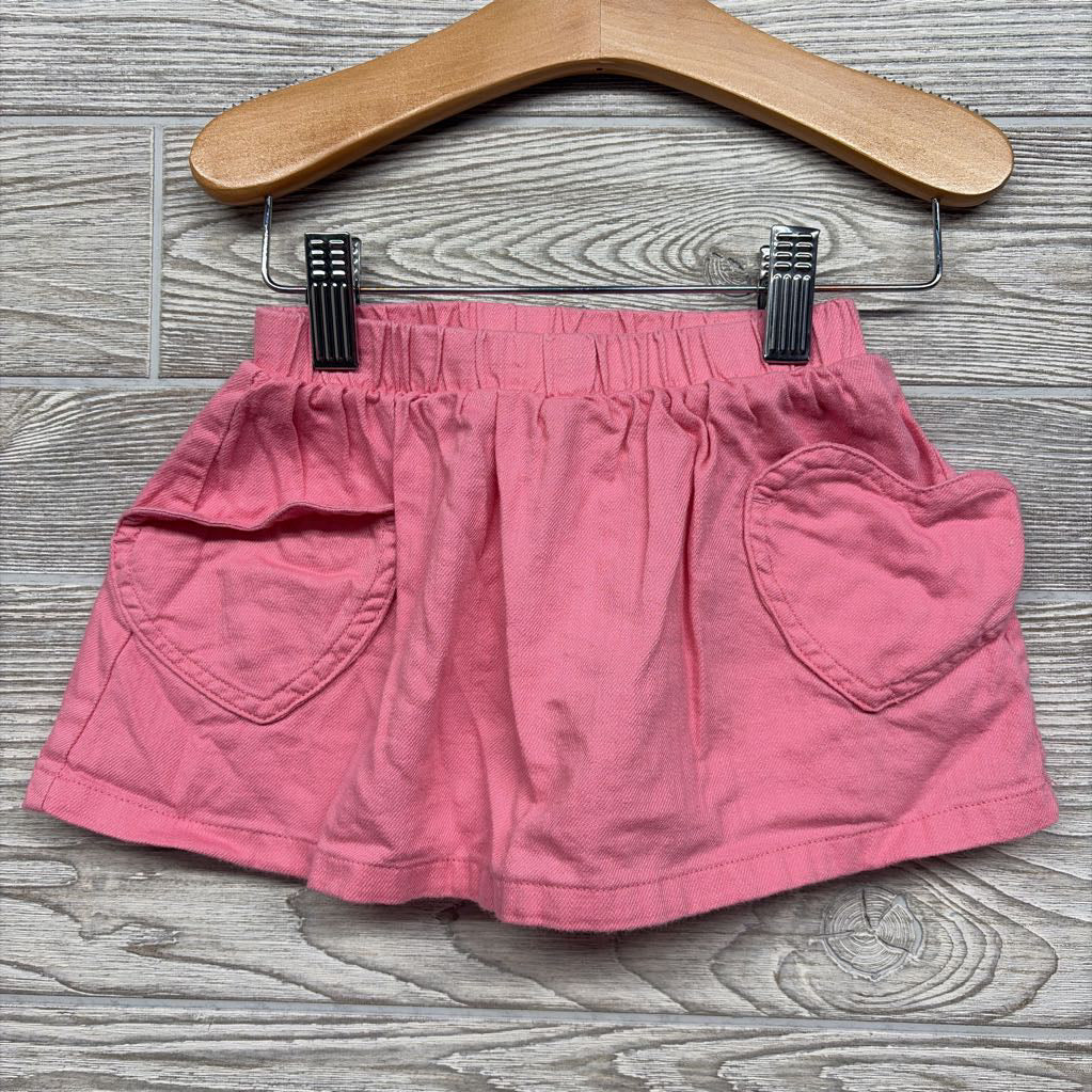 Skort Heart Pocket 2t