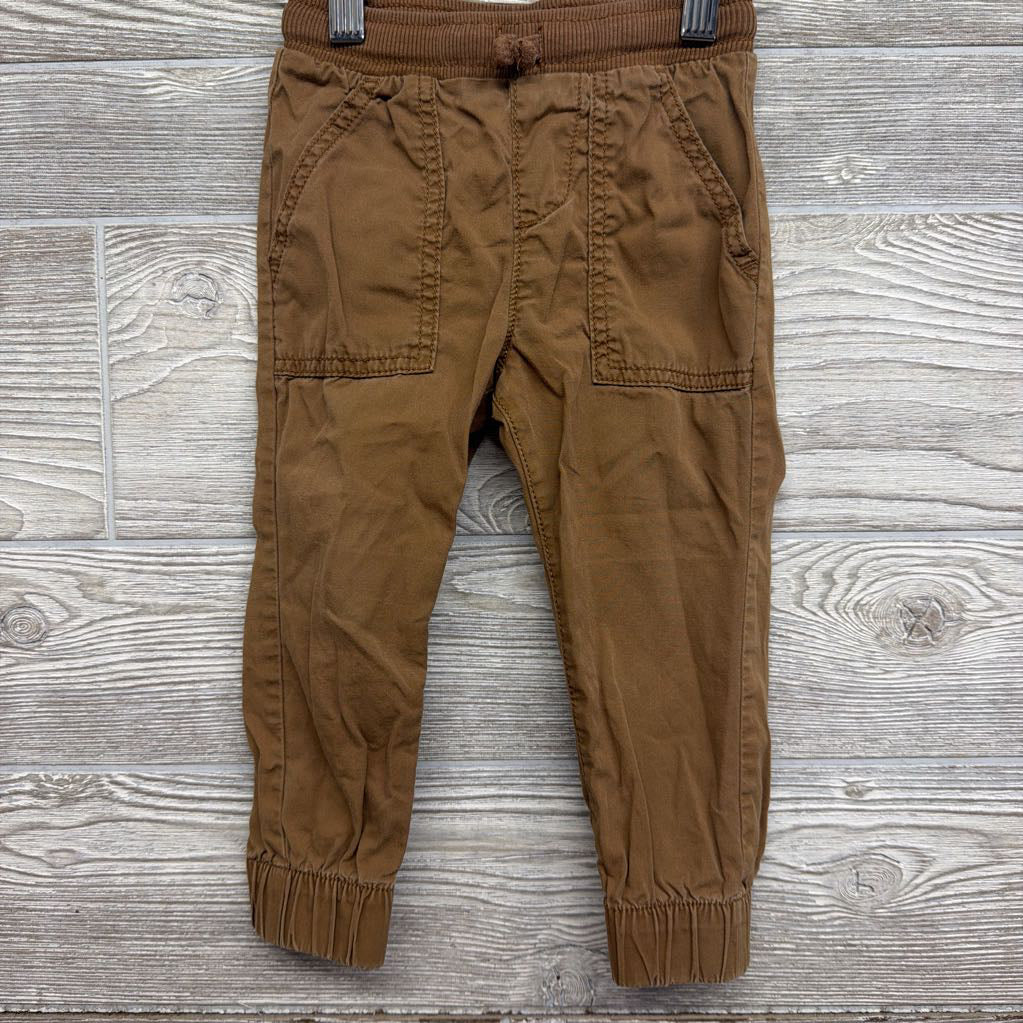Pull On Drawstring Jogger Pants 2t