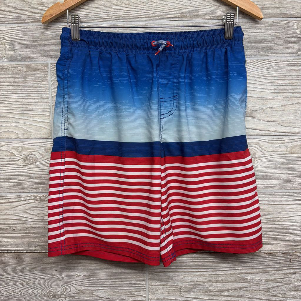 Swim Trunks Stripes 14-16
