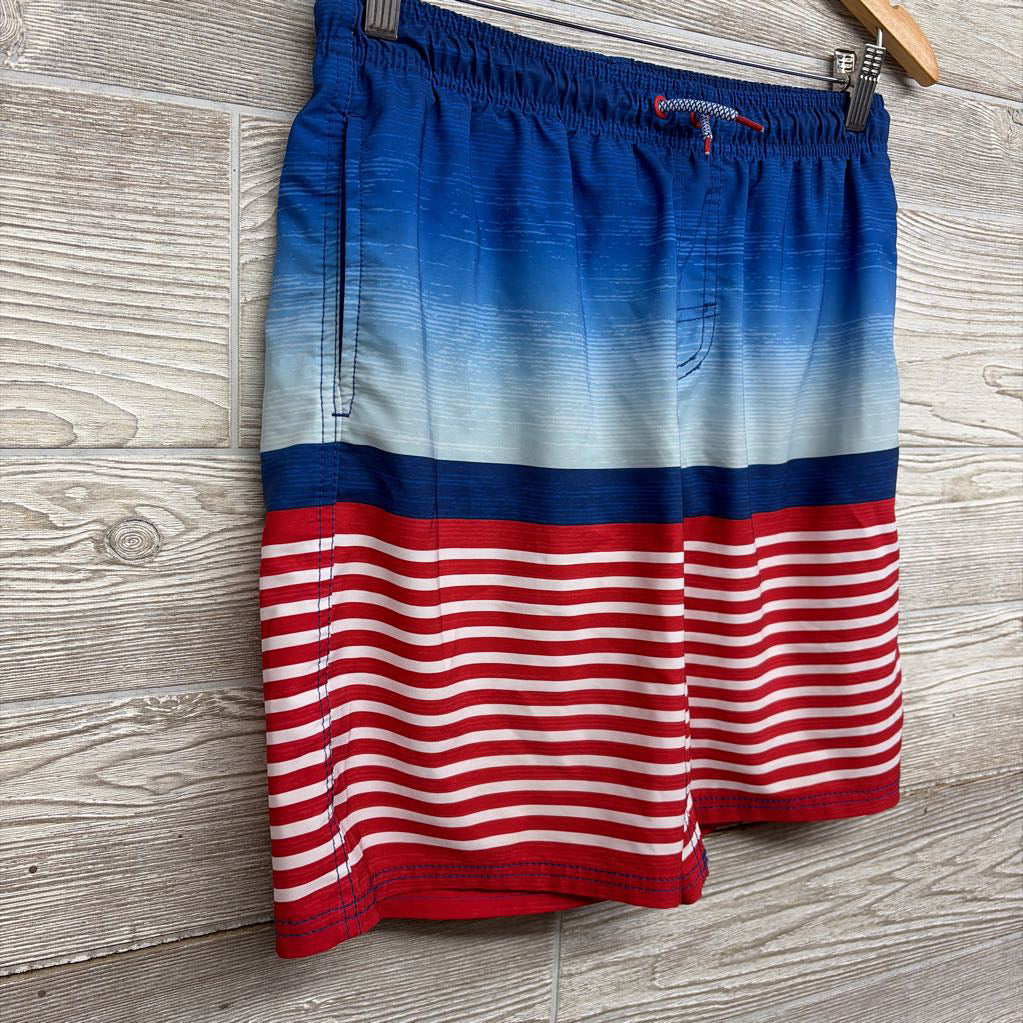Swim Trunks Stripes 14-16