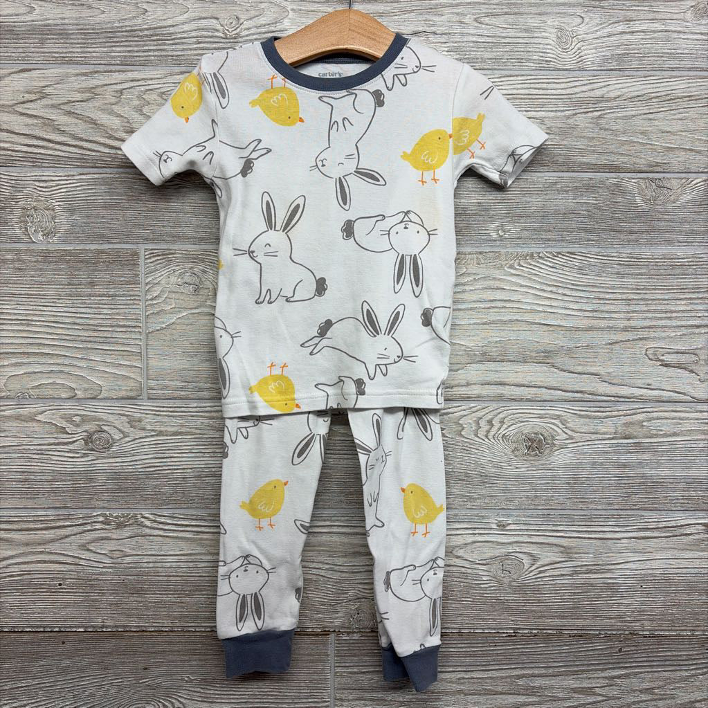 2 Pc Pj Rabbit & Chick 4t