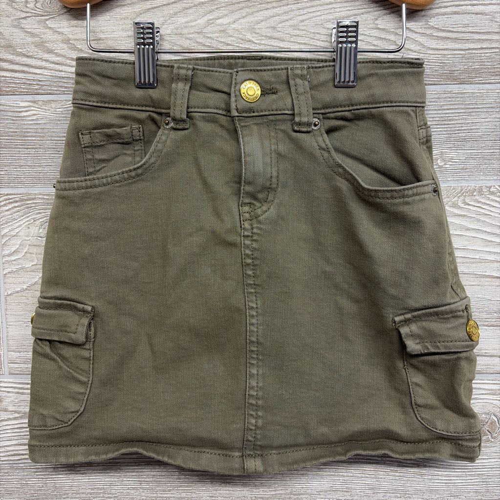 Denim Skirt Cargo 6-6X