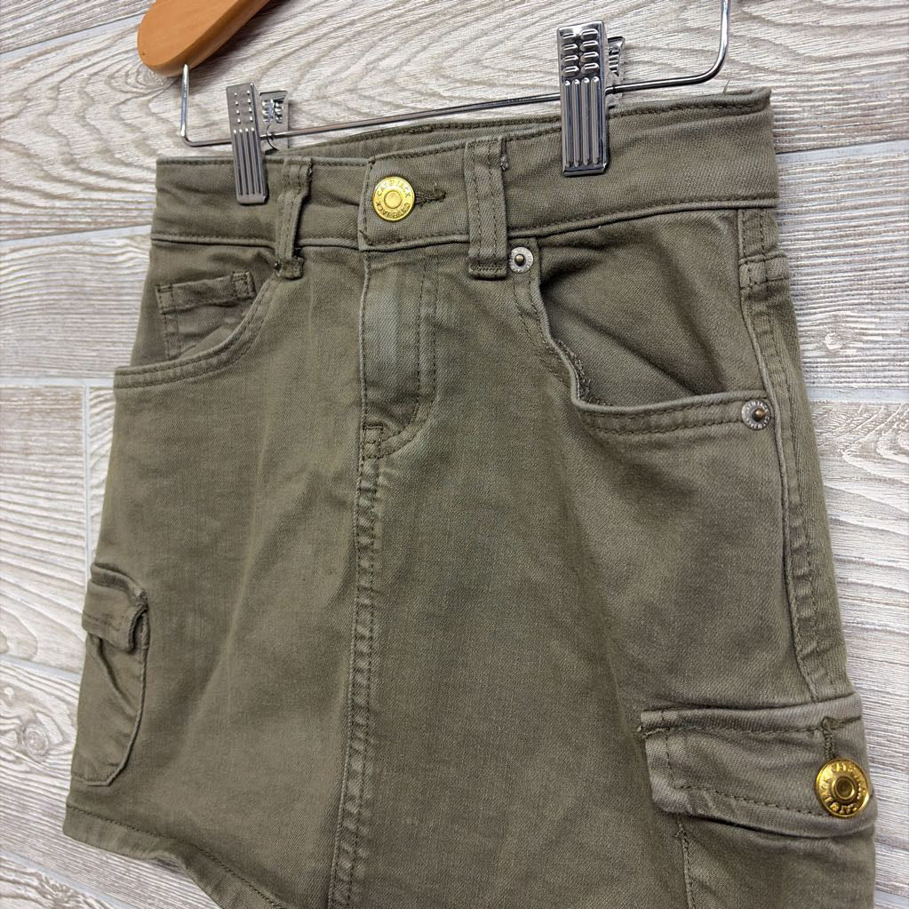 Denim Skirt Cargo 6-6X