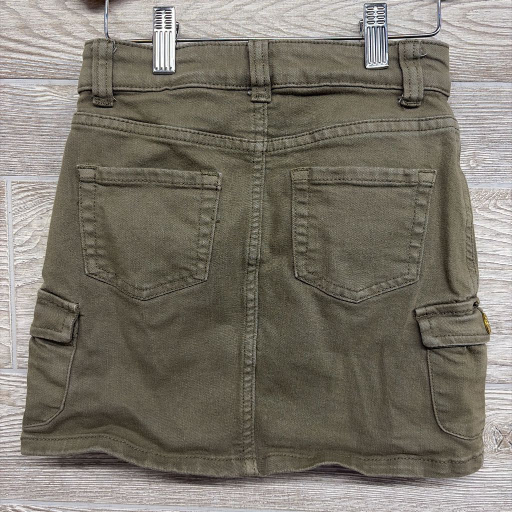 Denim Skirt Cargo 6-6X