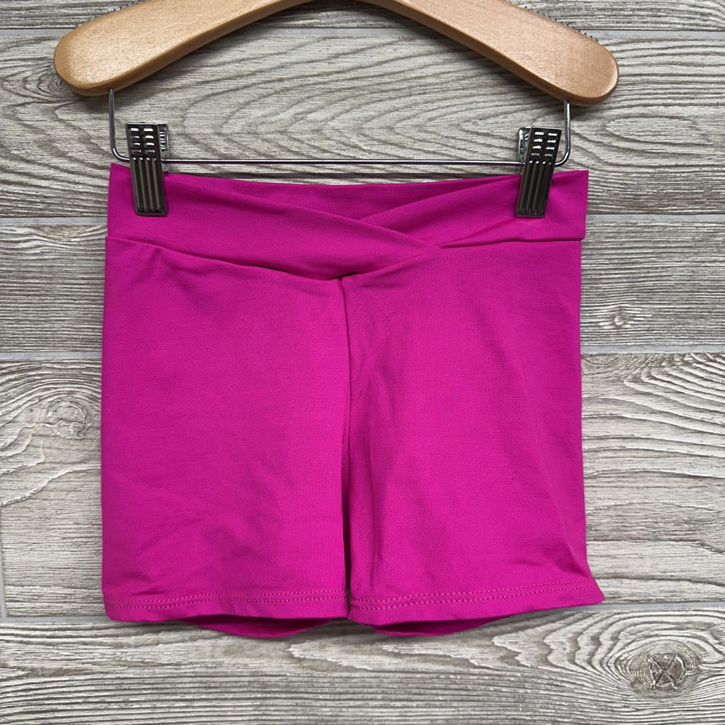 Cross Panel Dance Shorts 10-12