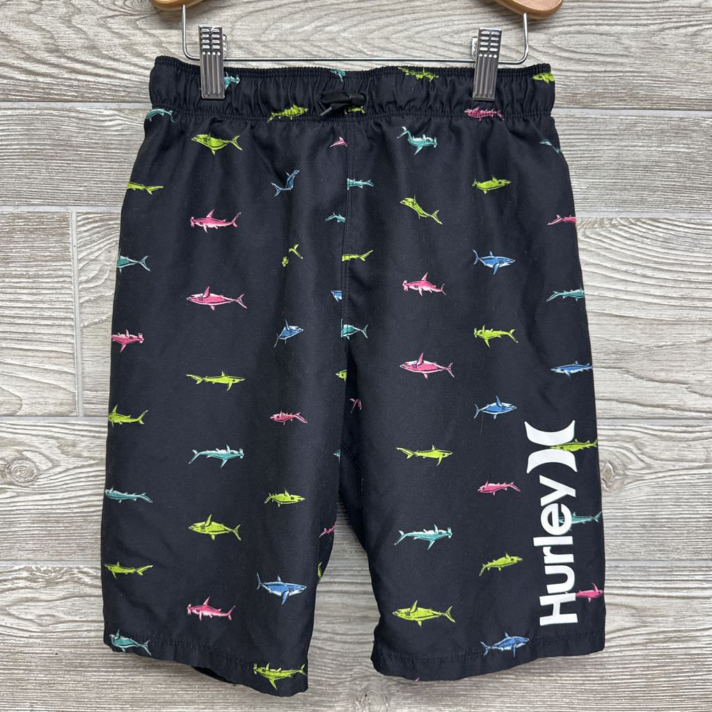 Swim Trunks Sharks 10-12