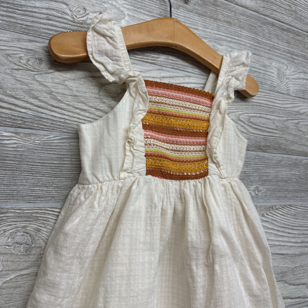 Flutter Strap Tank Dress 3T