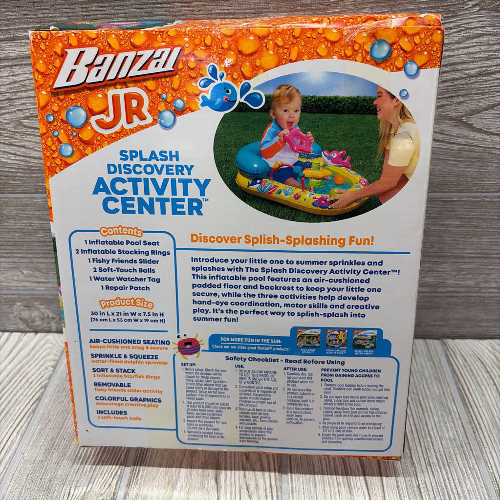 NEW Splash Discovery Activity Center