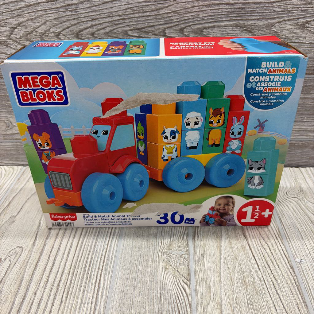 Build & Match Animal Tractor