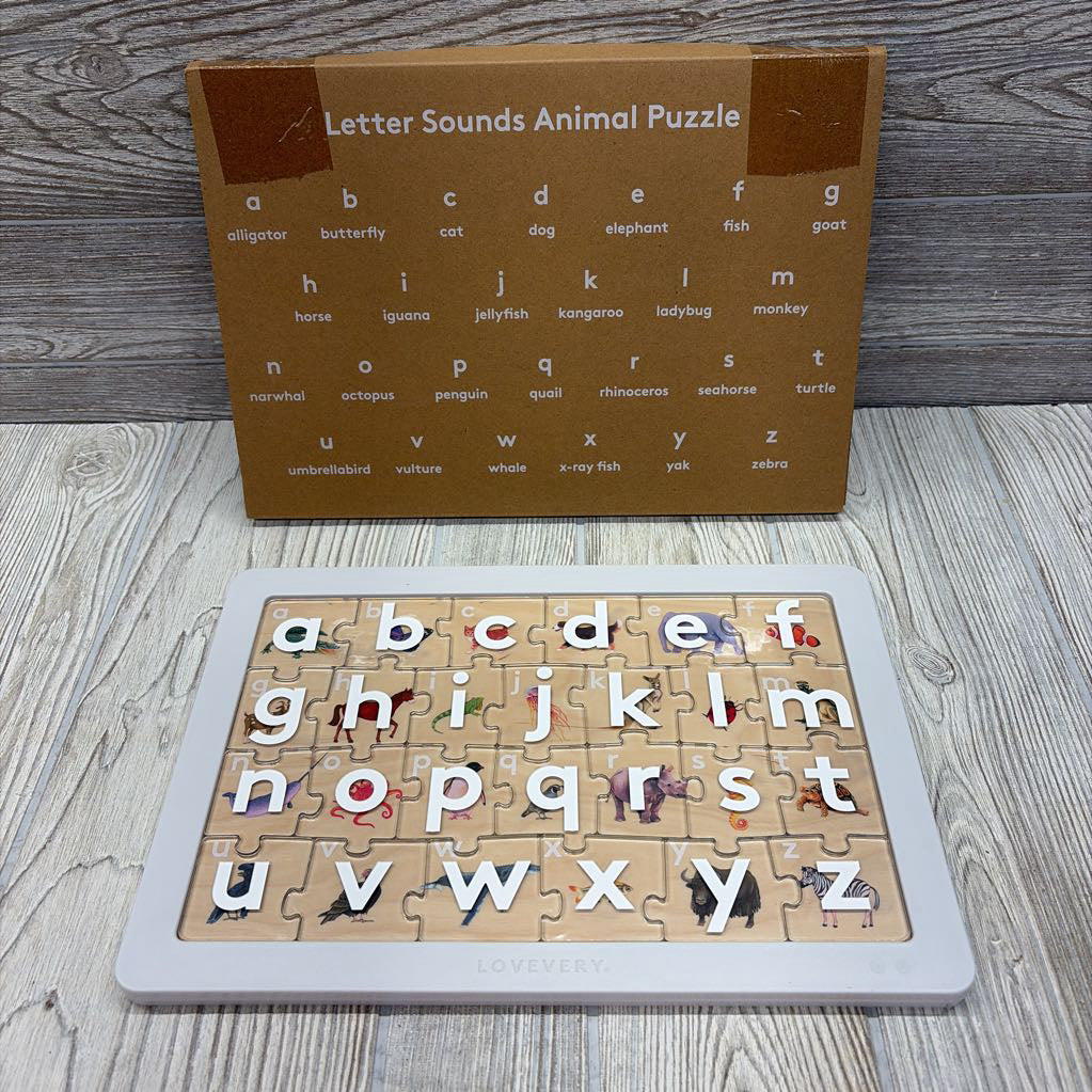 NEW Letter Sounds Animal Puzzle