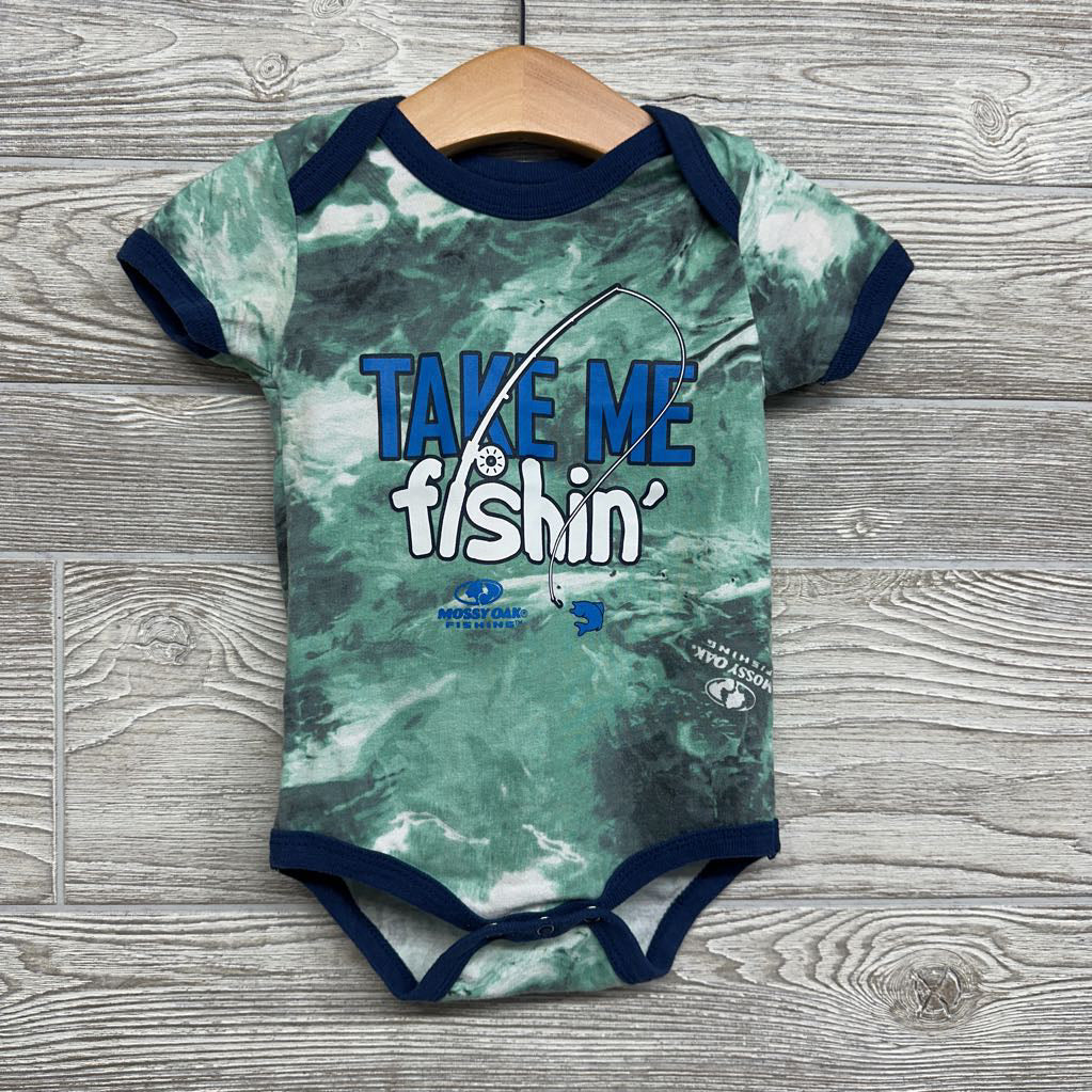 Bodysuit Take Me Fishin 6-9M