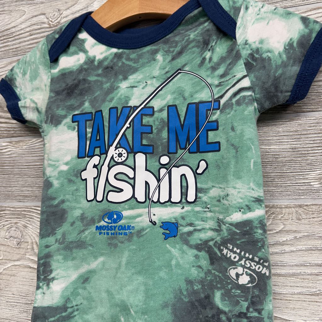 Bodysuit Take Me Fishin 6-9M