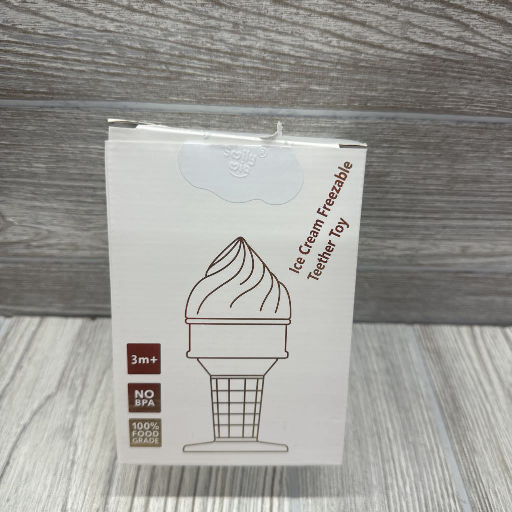 Silicone Cold Baby Teething Chill Icecream Toy