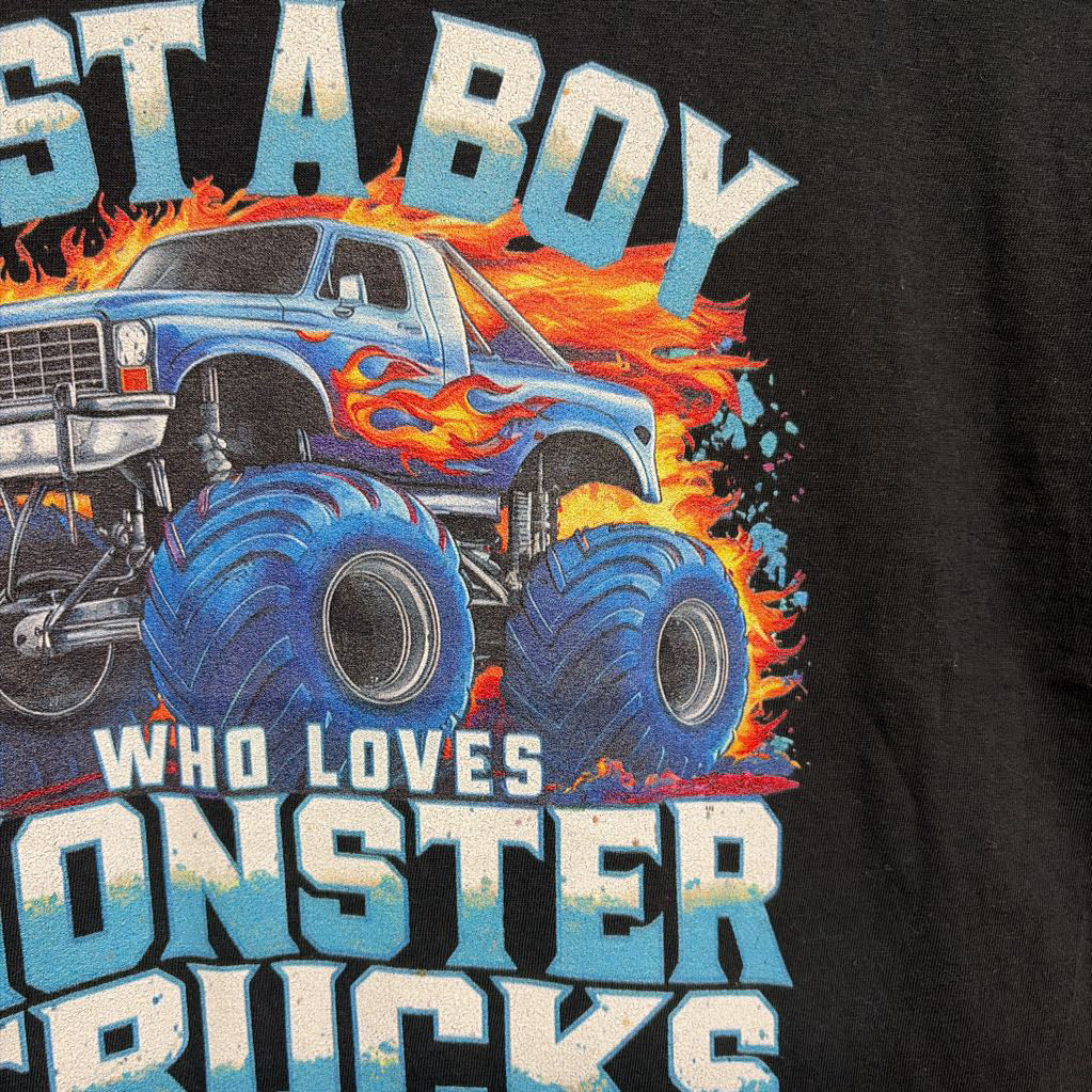 Shirt Just A Boy Who Loves Monster Trucks 10