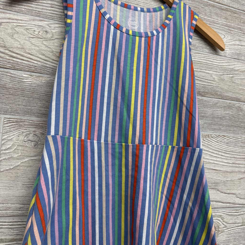 Tank Top Dress Stripes 10-12