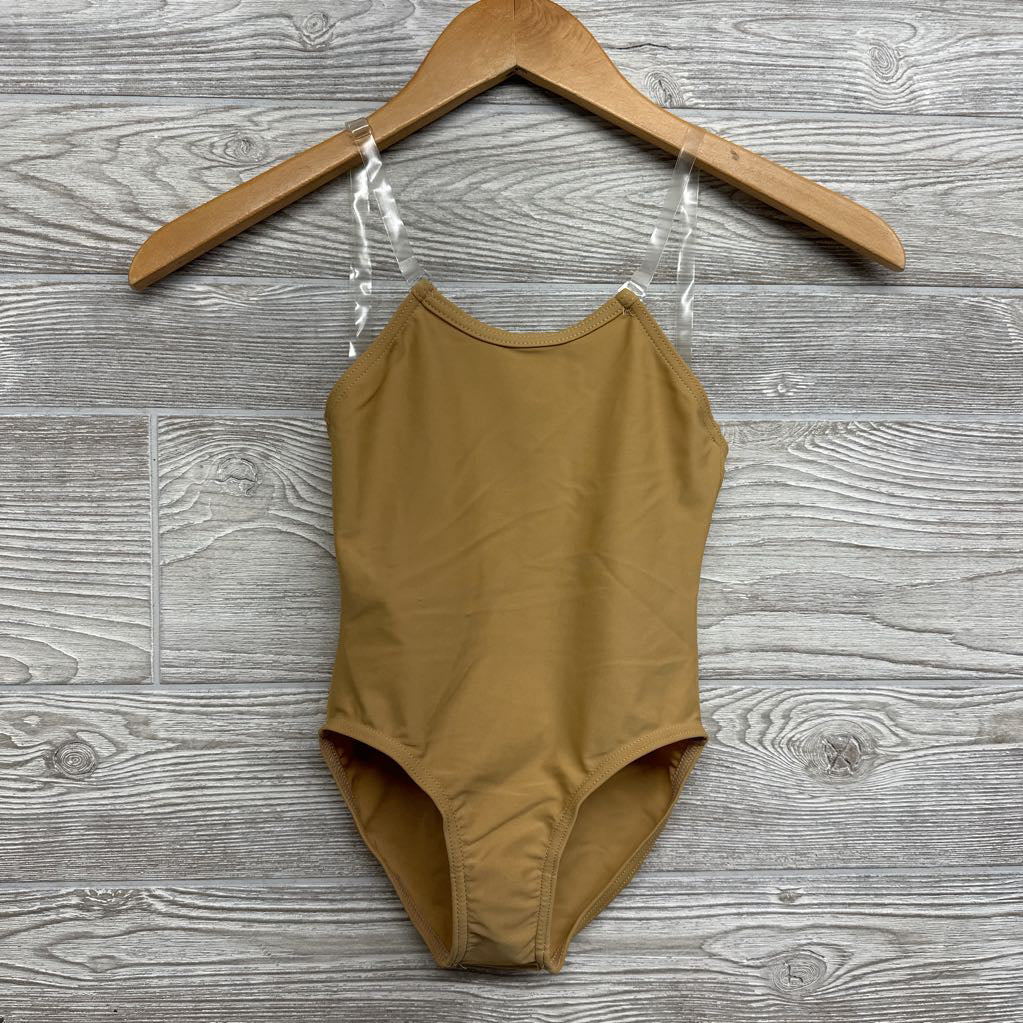 Clear Strap Body Liner Leotard 8-10