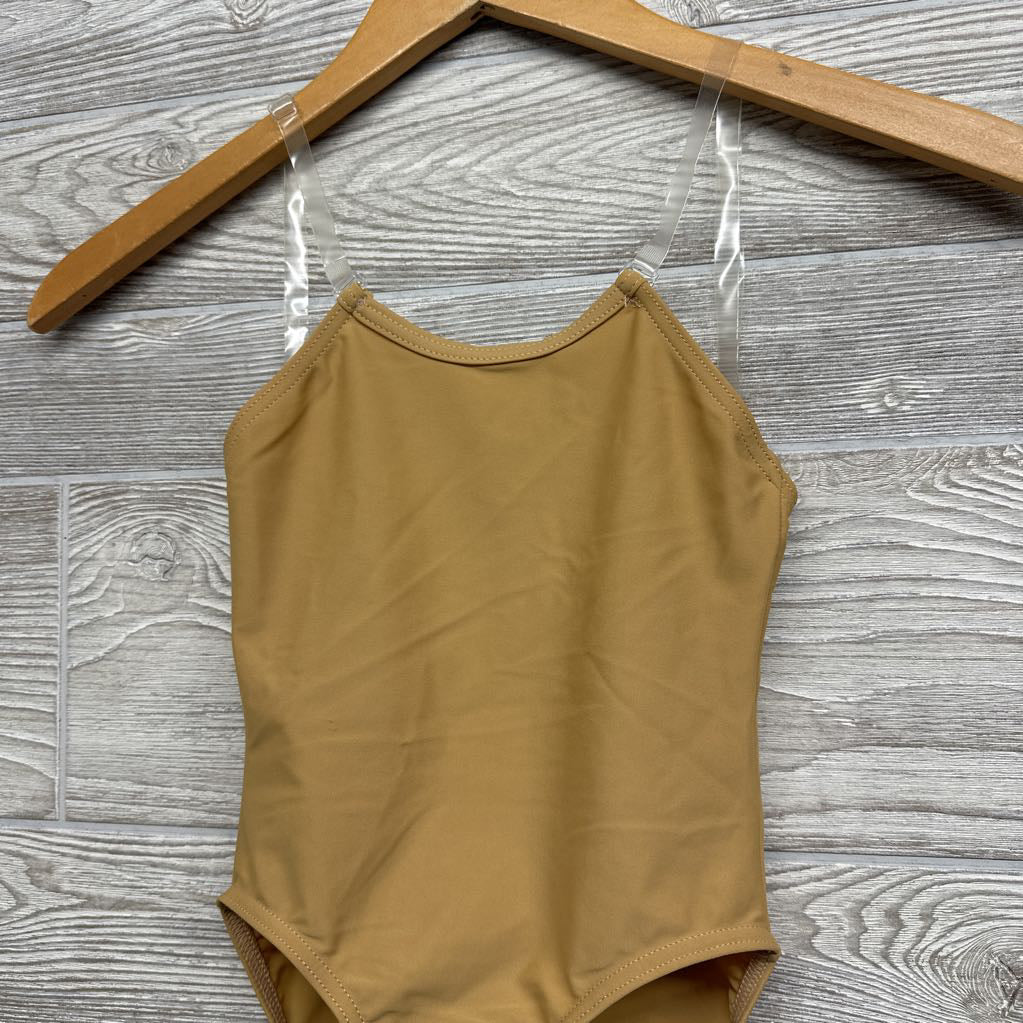 Clear Strap Body Liner Leotard 8-10
