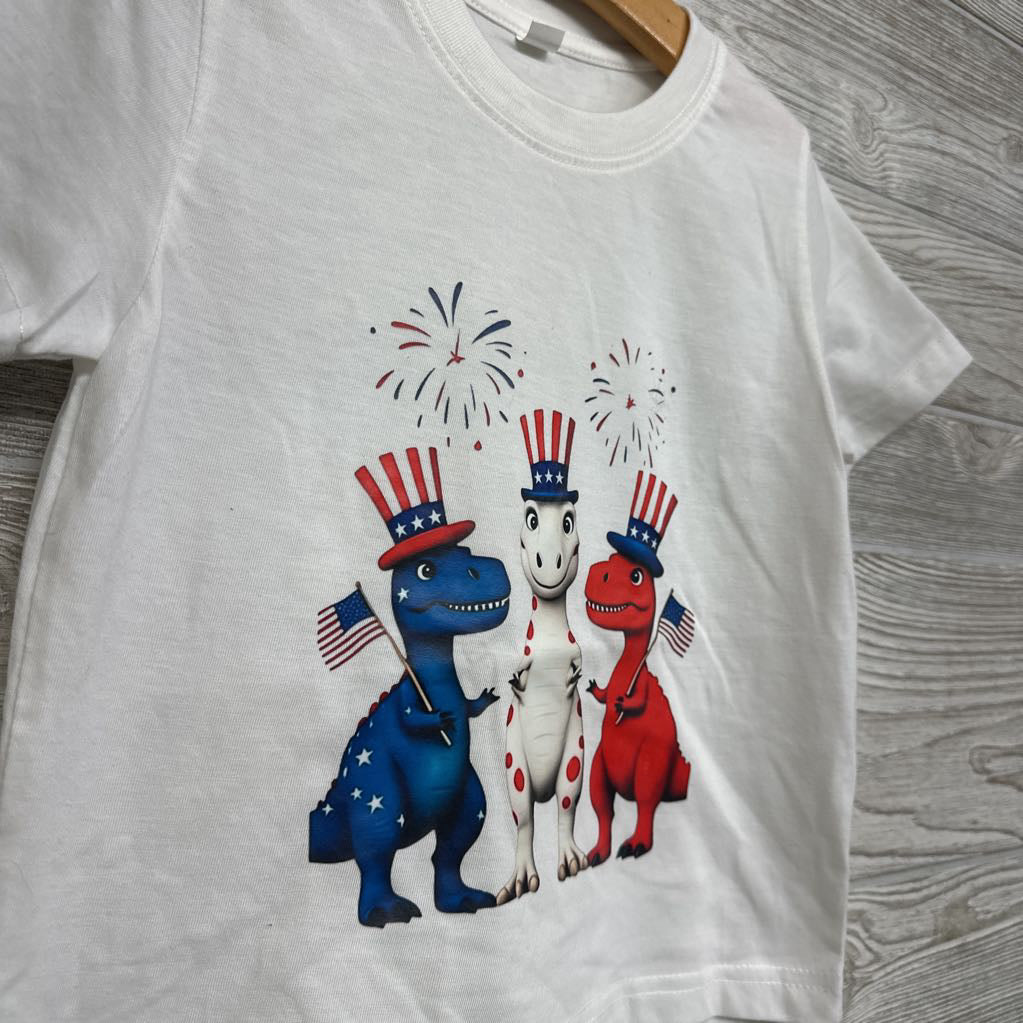 Shirt Dinosaurs Fireworks 3