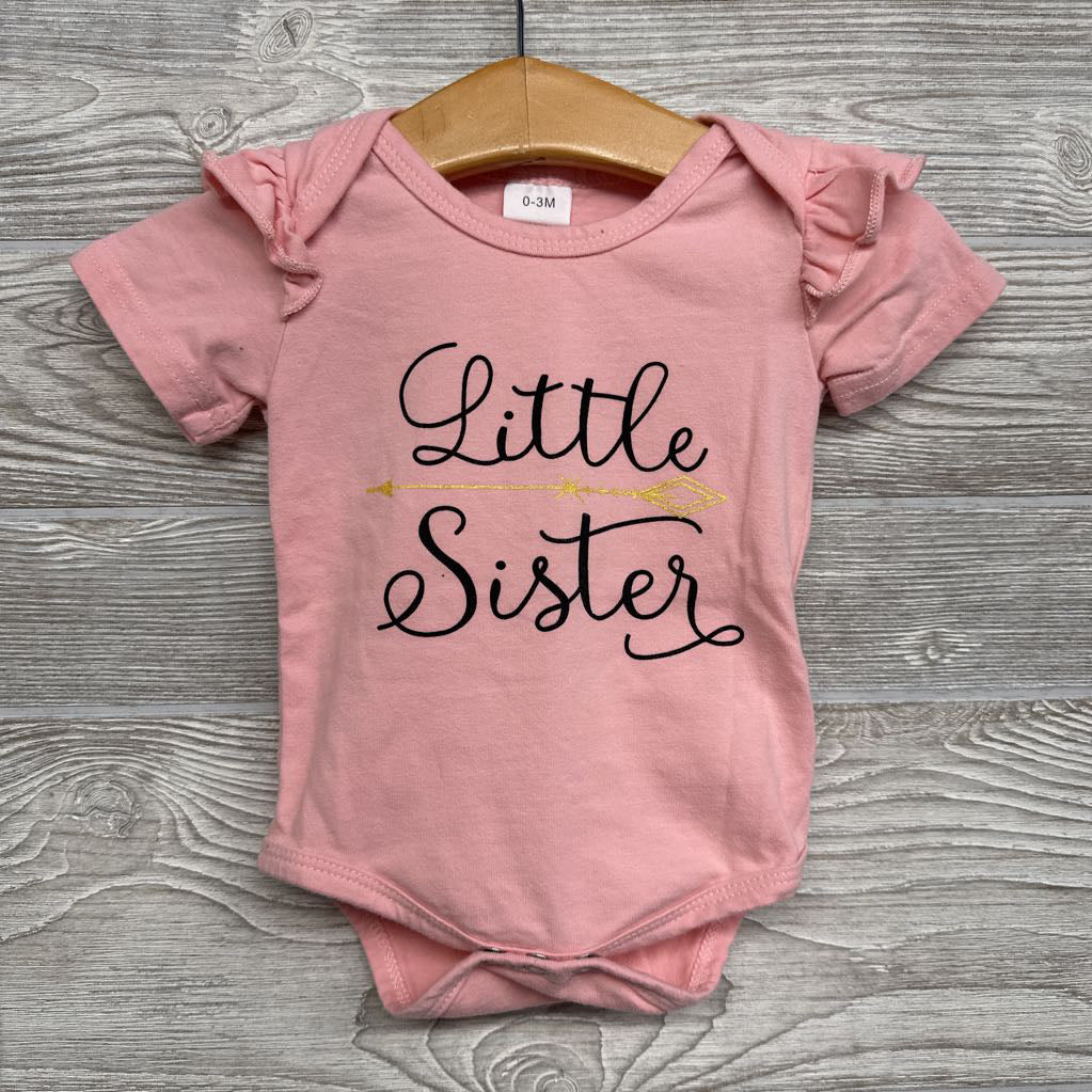 Bodysuit Little Sister 0-3M