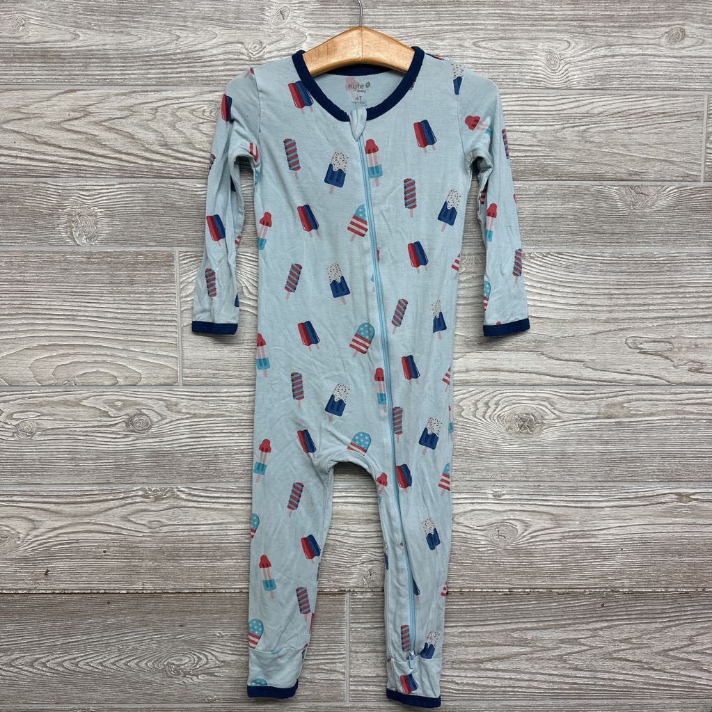 Footless Bamboo Sleeper Popsicles 4t