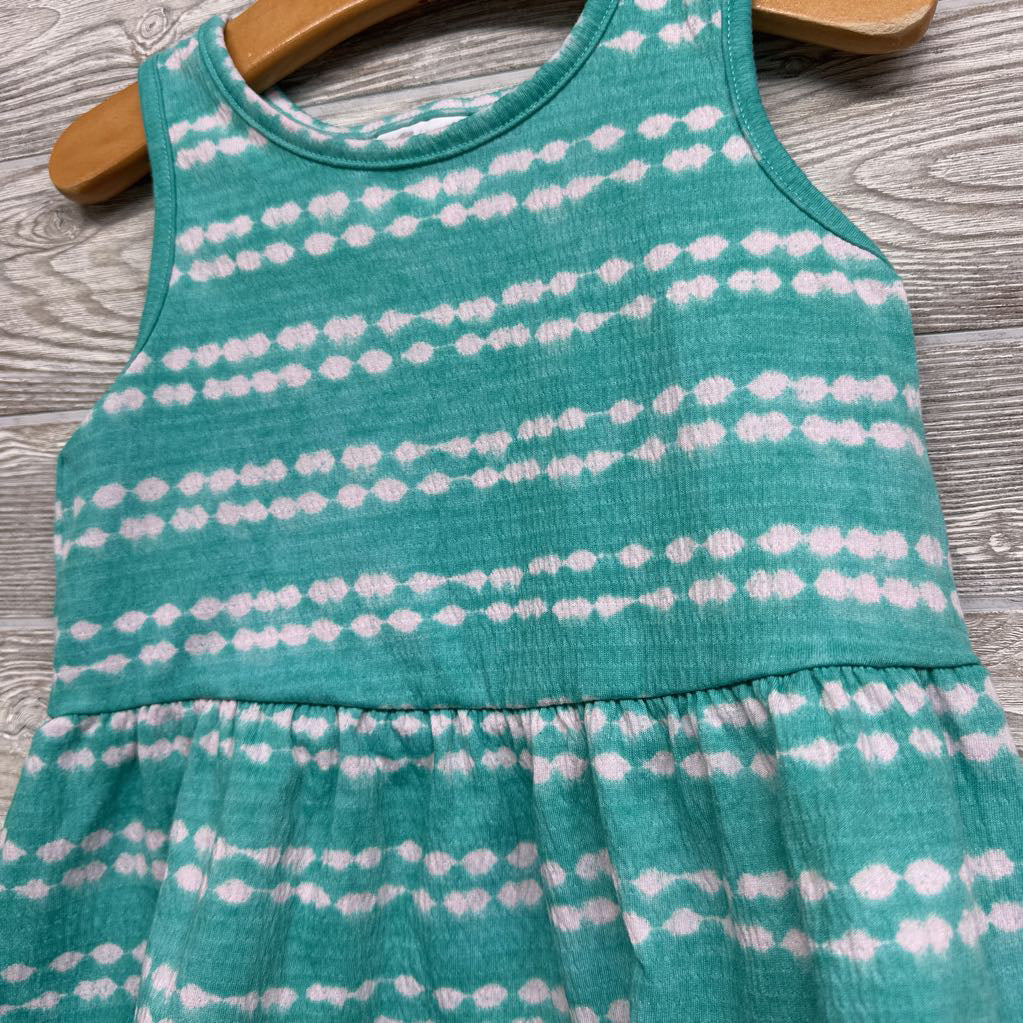 Peplum Tank Top Printed 4t