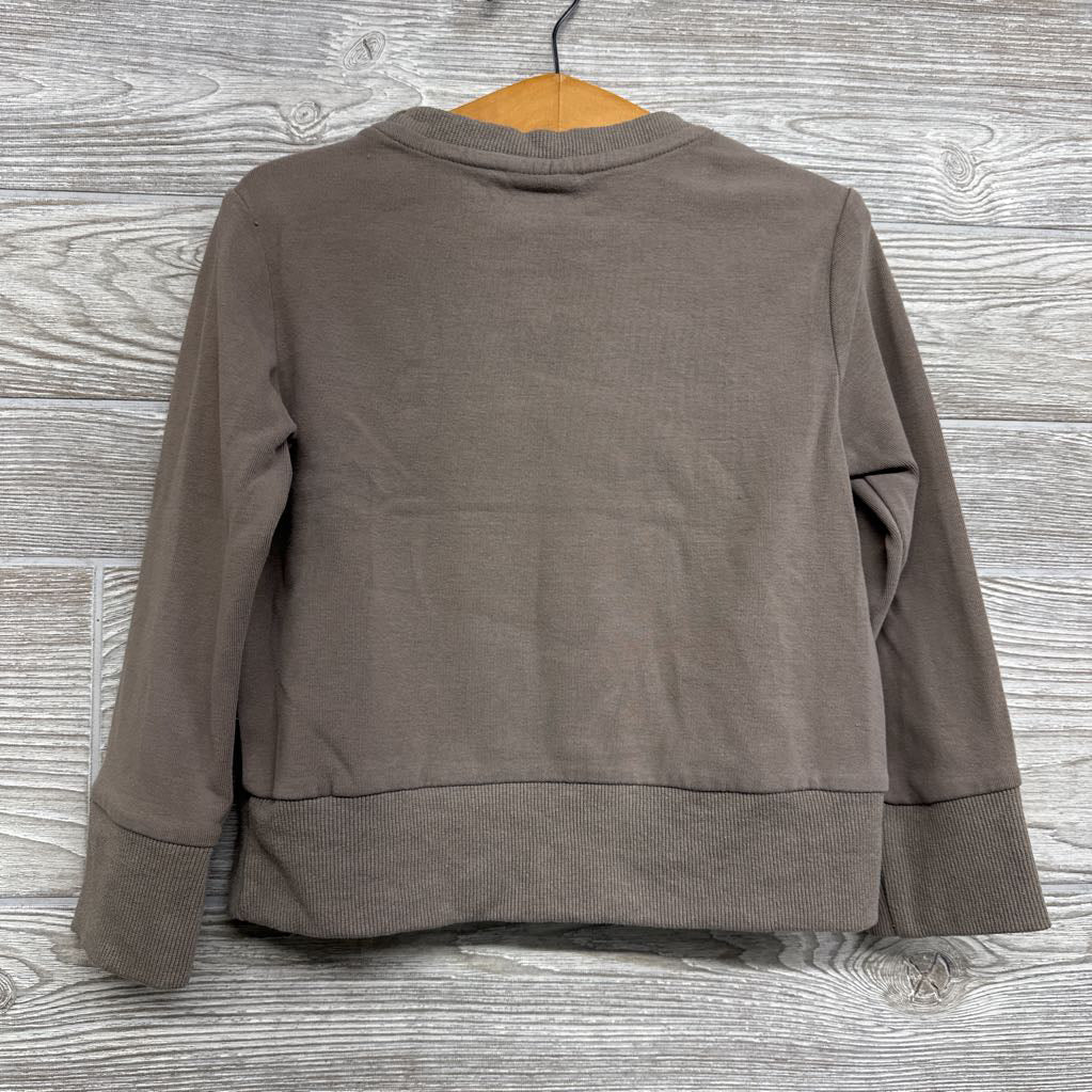 Crewneck Front Pockets 4-5t
