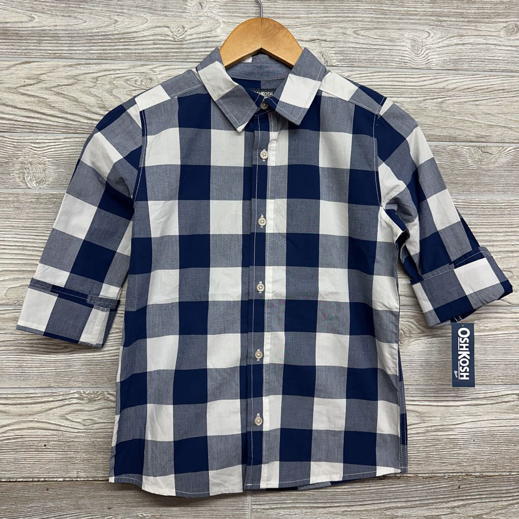 NEW Gingham Dress Shirt 12