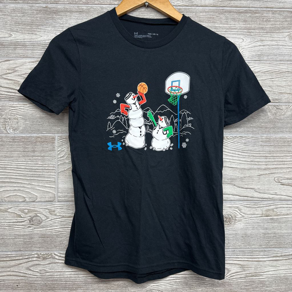Shirt Snowmen Playing Basketball 10-12