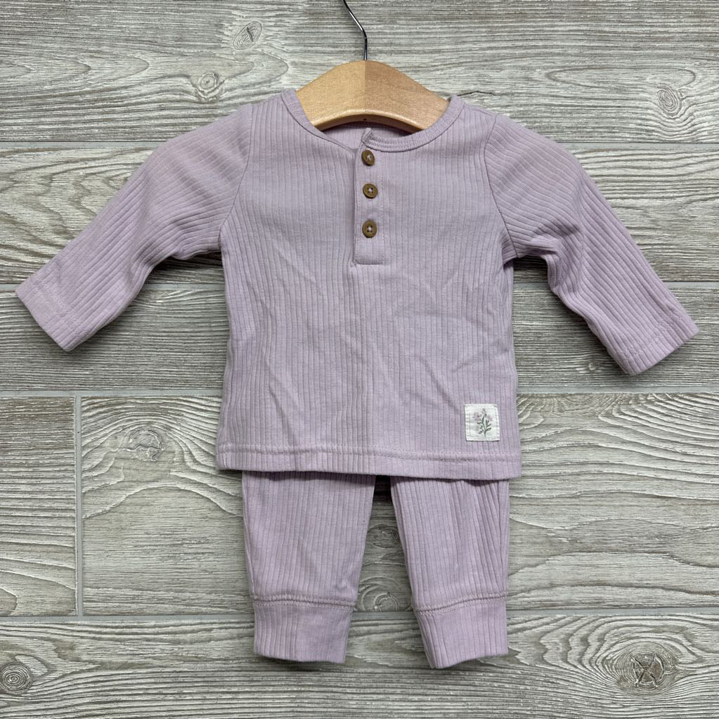 Ribbed LS Shirt & Pants 3M